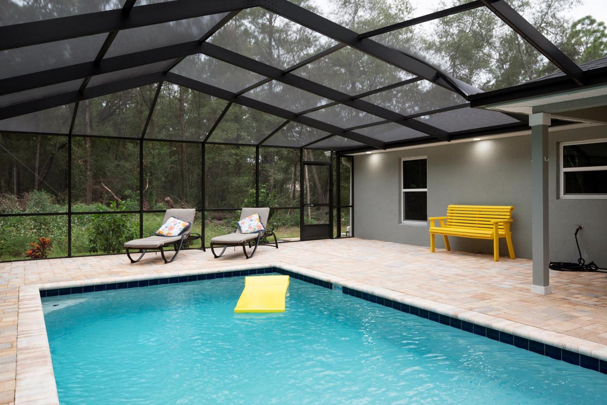 Pet-Friendly, Heated Pool, Close To Everything 3 Bedroom Home Dunnellon Exterior photo