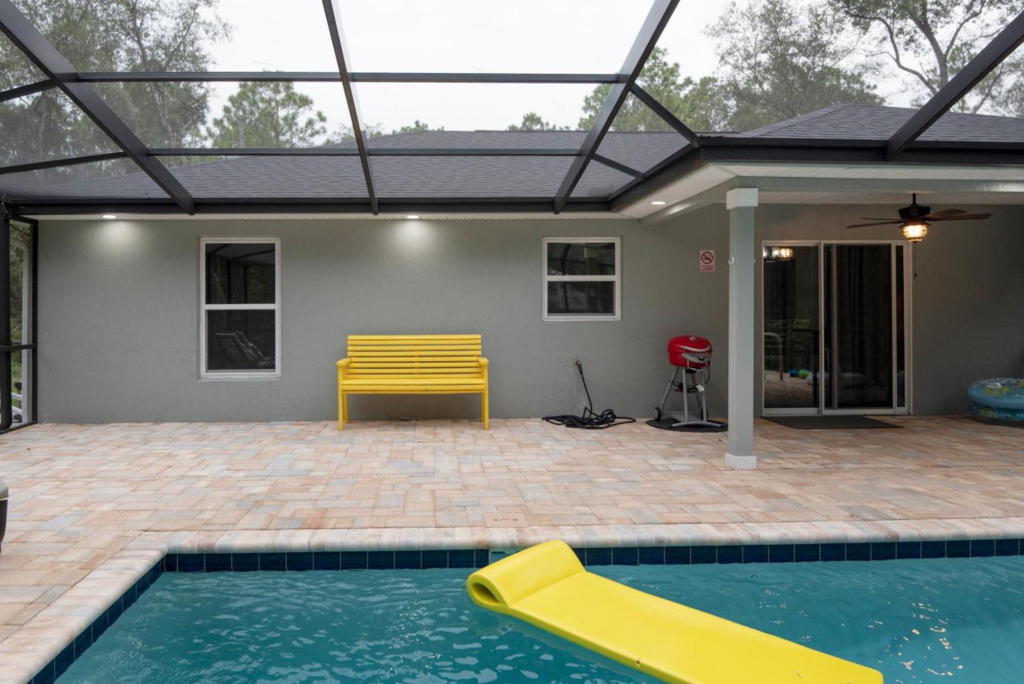 Pet-Friendly, Heated Pool, Close To Everything 3 Bedroom Home Dunnellon Exterior photo
